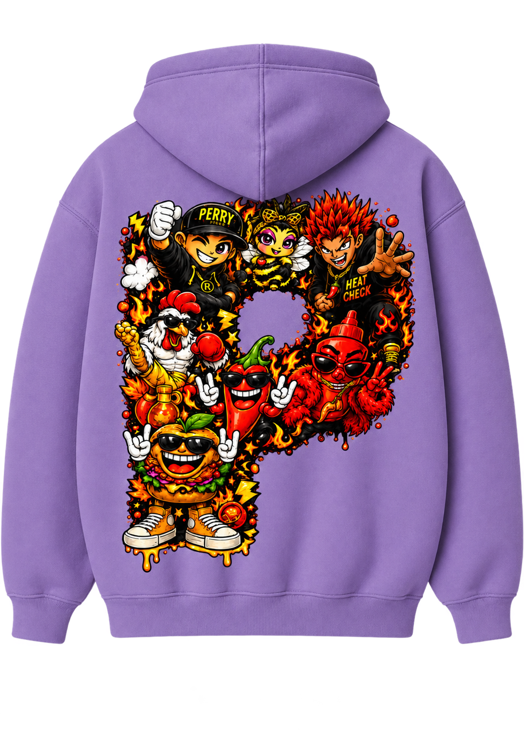 Meet the Flavor Crew Hoodie — Lavender