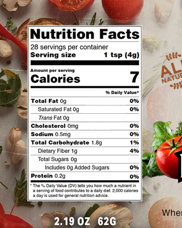 Pizza Spice | 2.19 oz Shaker