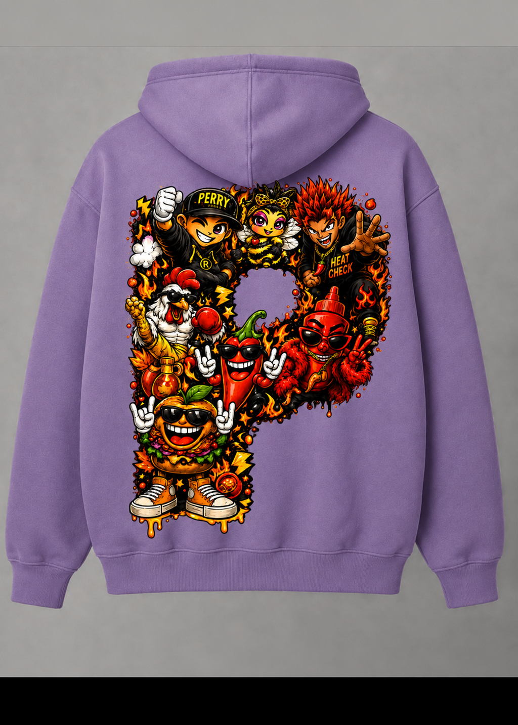 Meet the Flavor Crew Hoodie — Lavender