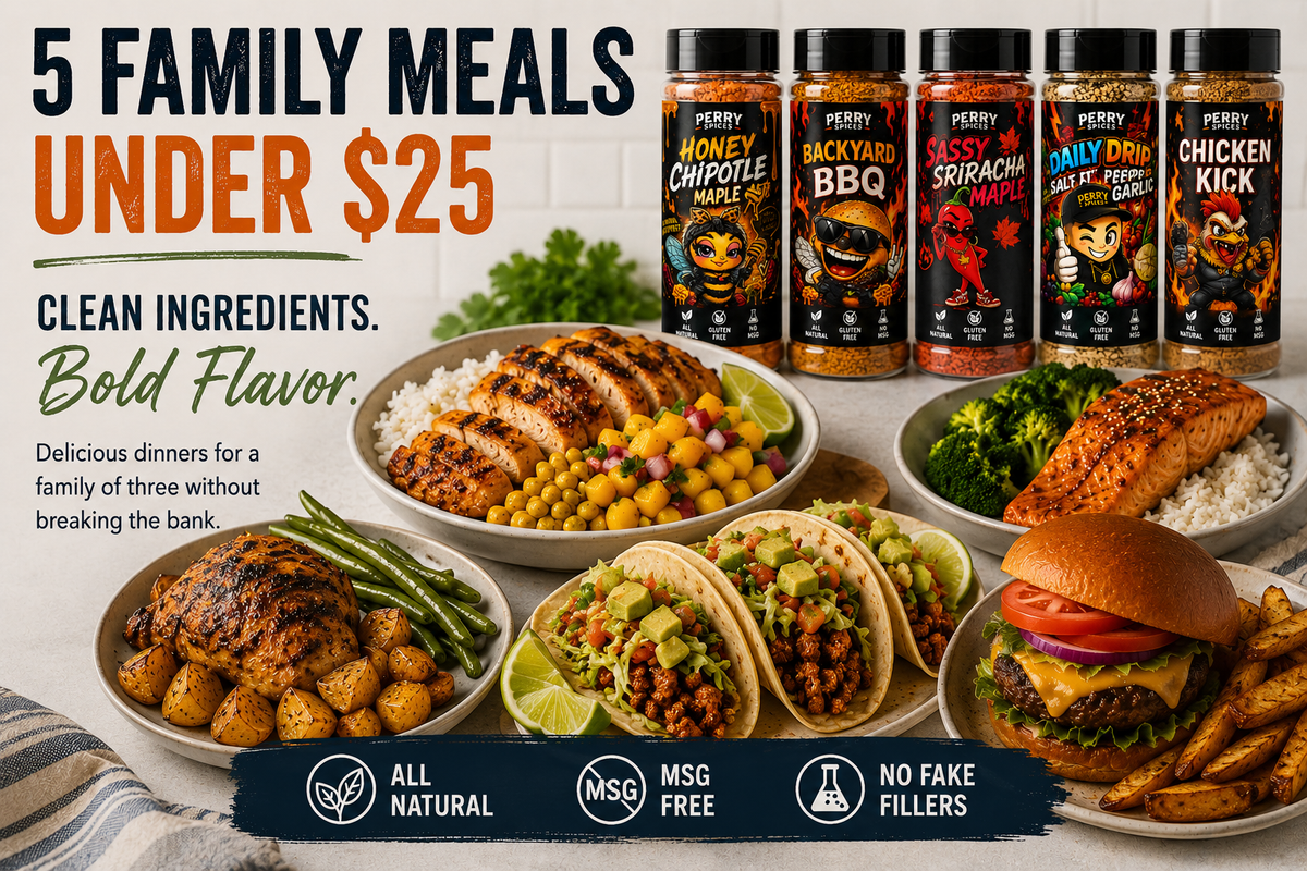 Skip the Takeout: 5 Clean, Delicious Family Meals Under $25