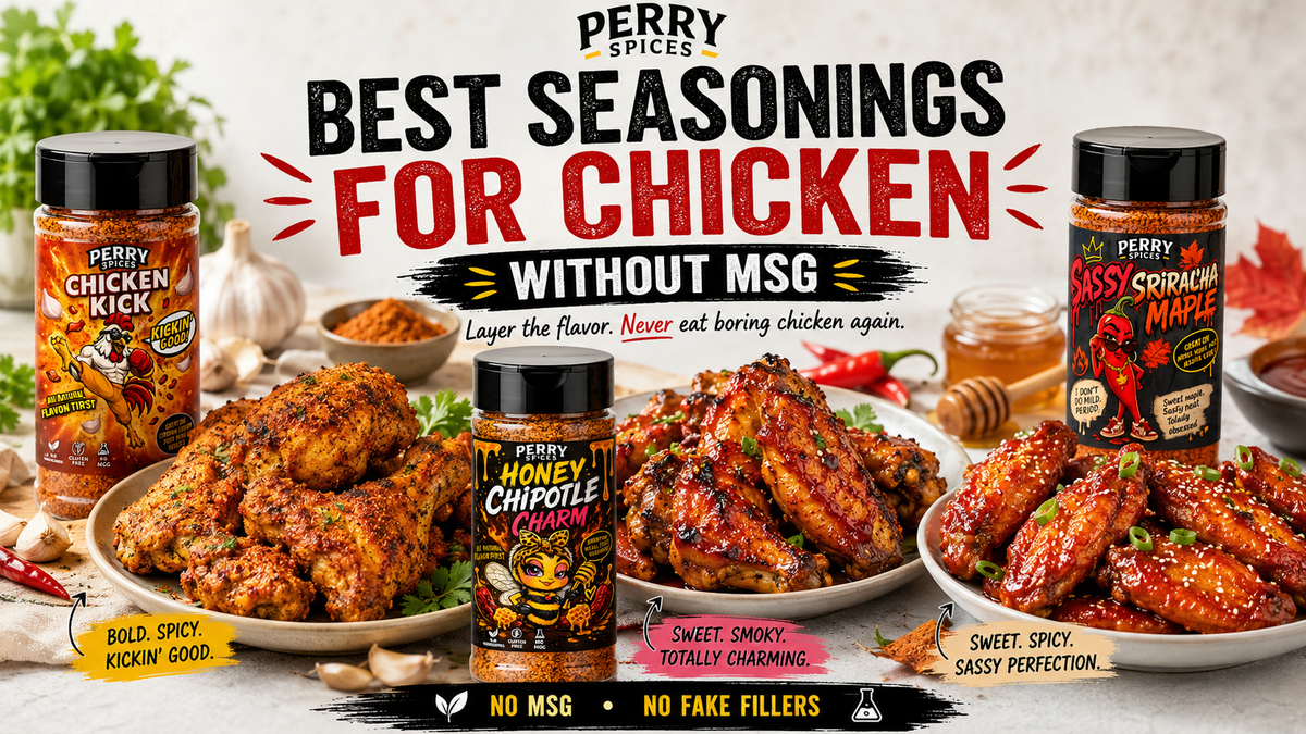 Best seasonings for chicken without MSG