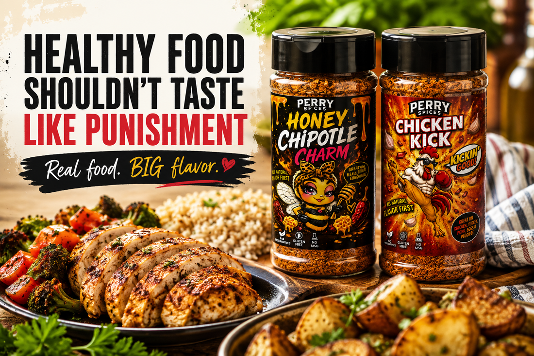 Healthy Food Shouldn't Taste Like Punishment
