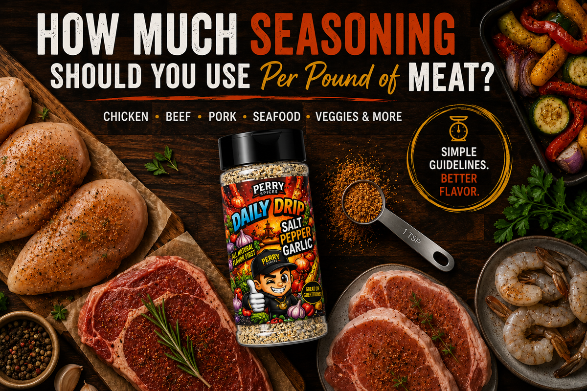 How Much Seasoning Should You Use Per Pound of Meat?