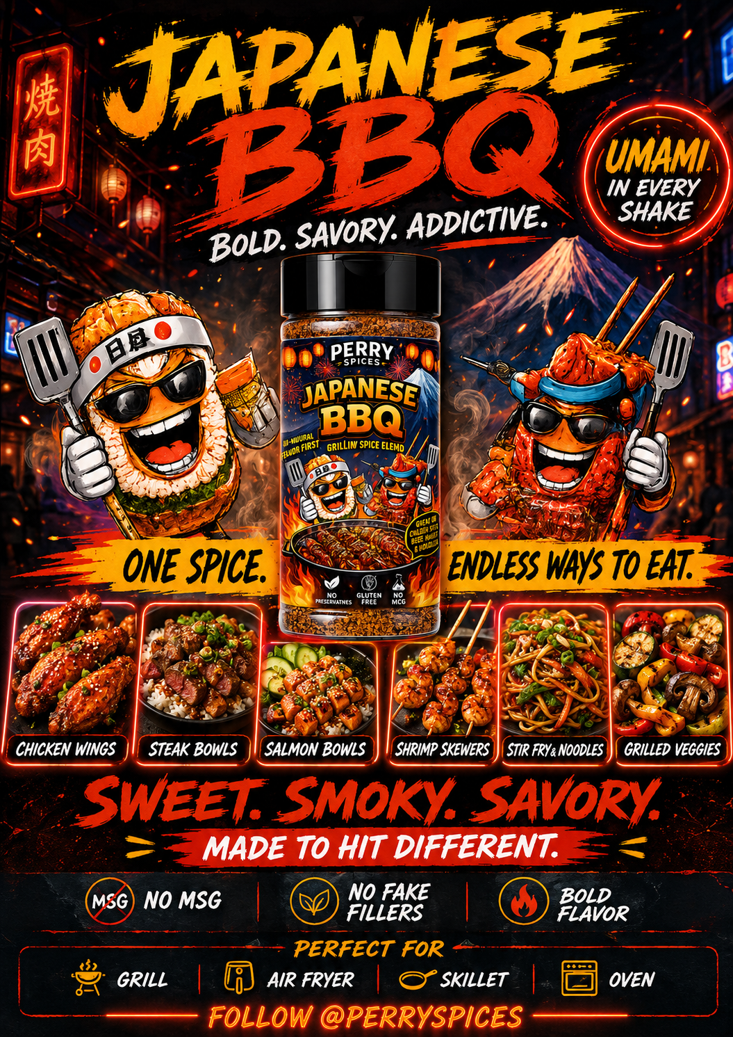 What is Japanese BBQ seasoning?