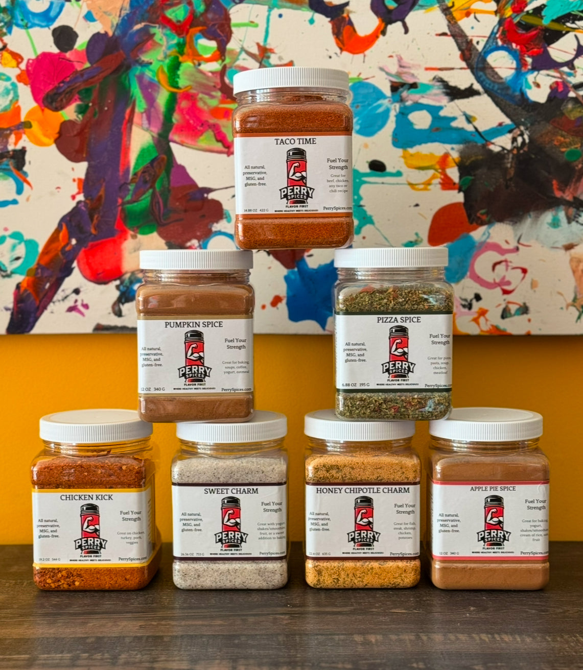 Perry Spices Large Containers