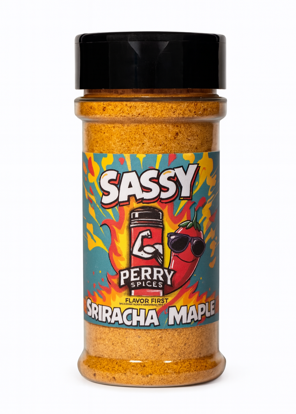 Sassy Sriracha Maple | 4.8 oz Shaker