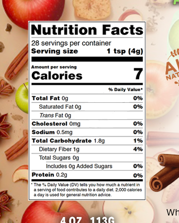 Apple Pie Spice | 4.0 oz Shaker