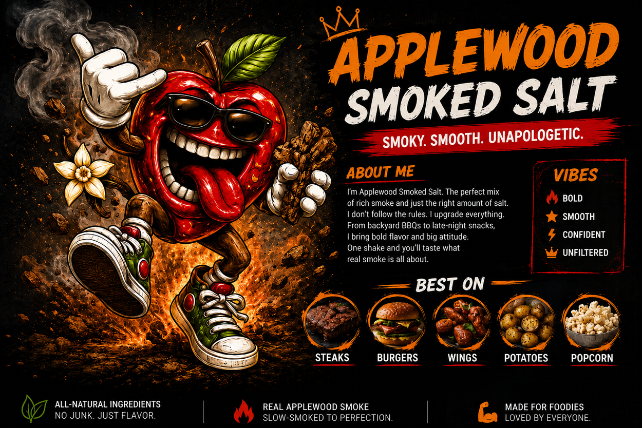 Applewood Smoked Salt | 4 oz