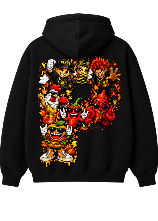 Meet the Flavor Crew Hoodie — Black
