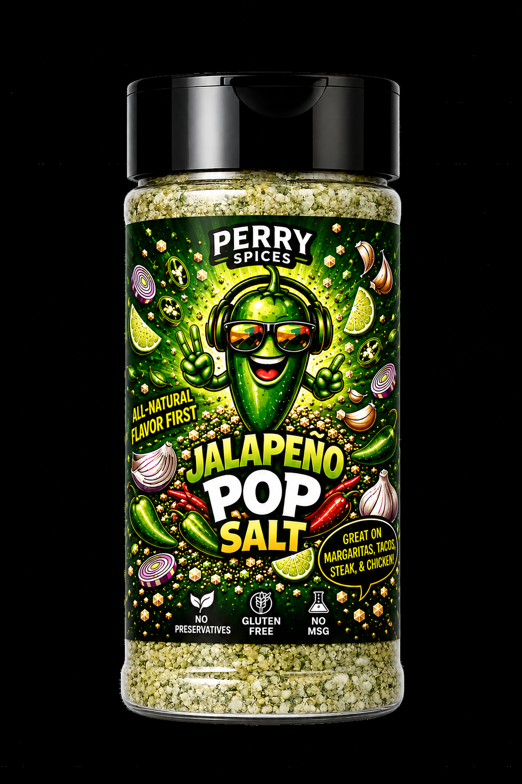 Jalapeño Pop Salt | 8.5 oz