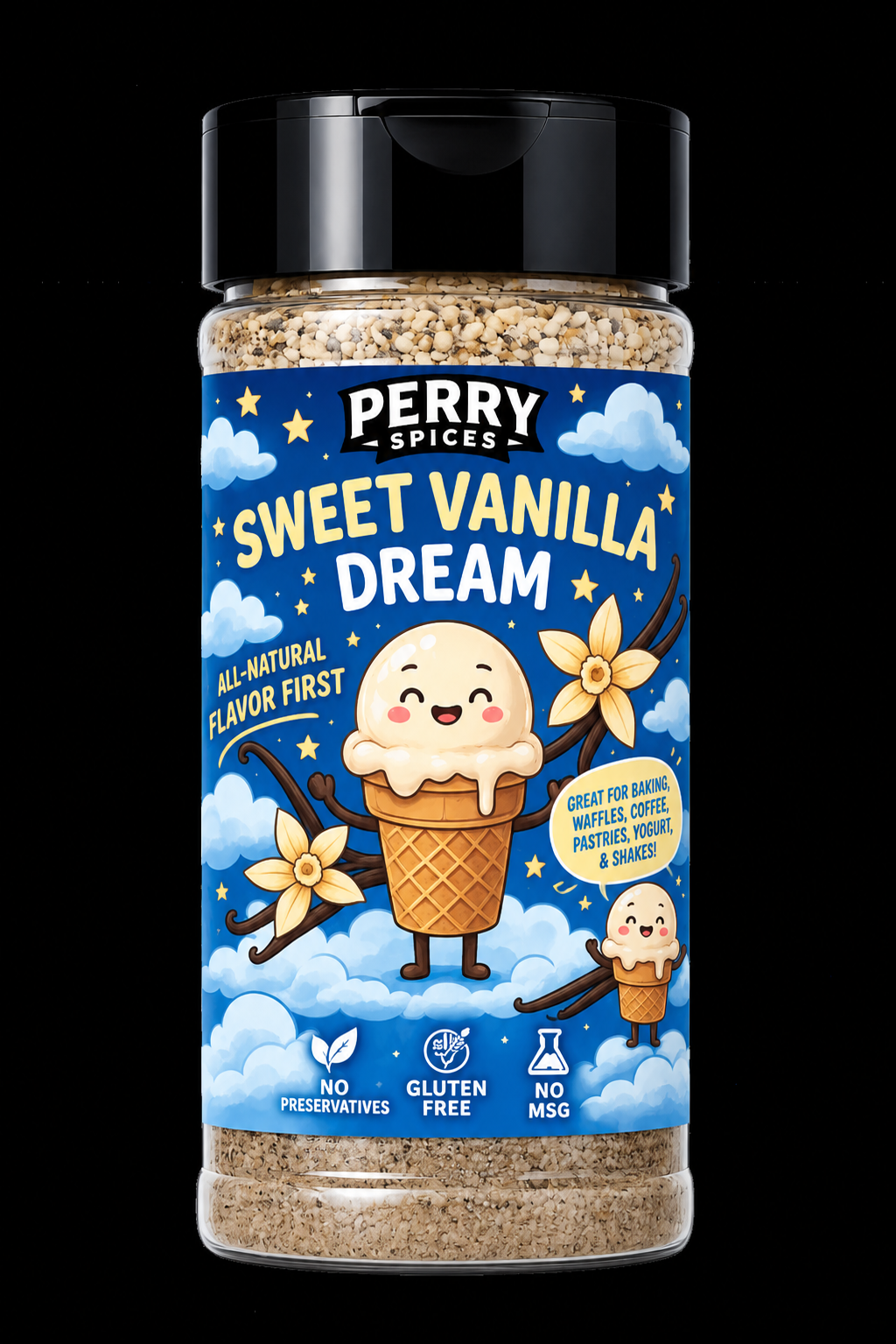 Sweet Vanilla Dream | 5.64 oz Shaker