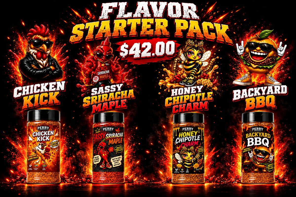 Flavor Starter Pack — 4 Spices for $42 + Free Shipping