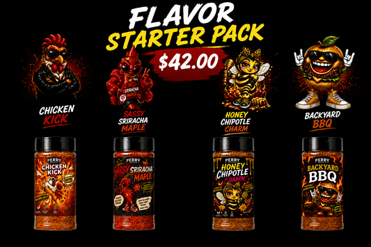 Flavor Starter Pack — 4 Spices for $42 + Free Shipping