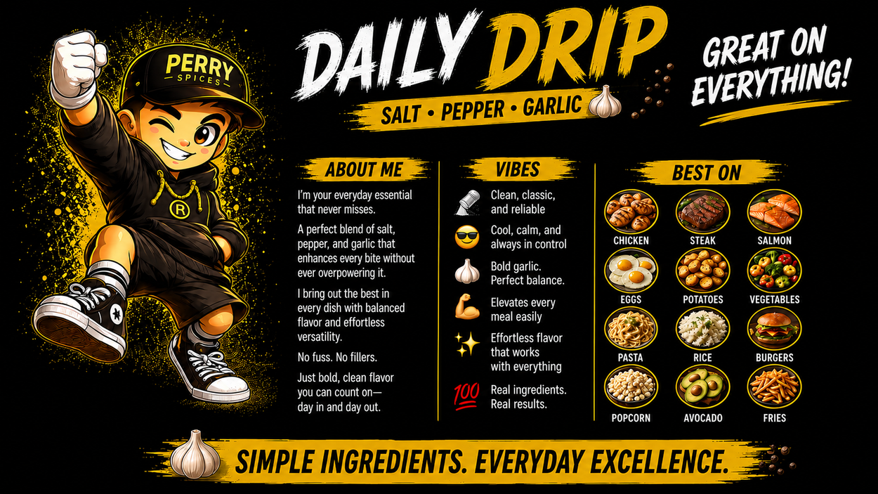 Daily Drip | 6.4 oz Shaker
