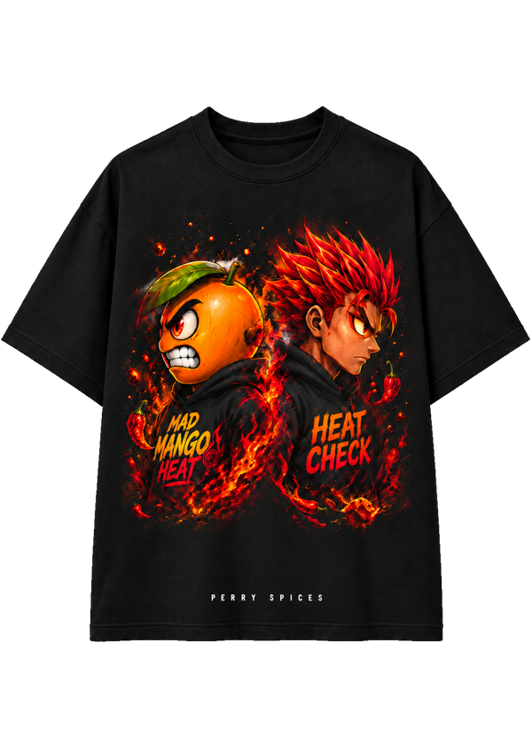 Mad Mango Heat vs. Heat Check Graphic T-Shirt