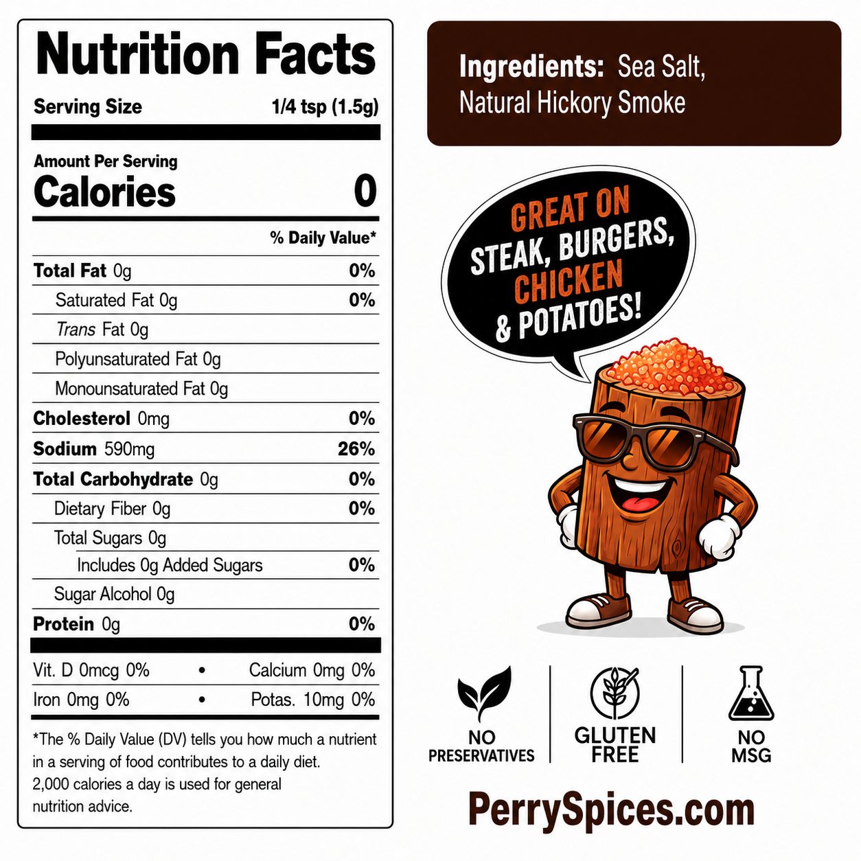 Hickory Salt | 4 oz