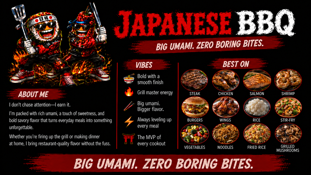 Japanese BBQ | 8.4 oz