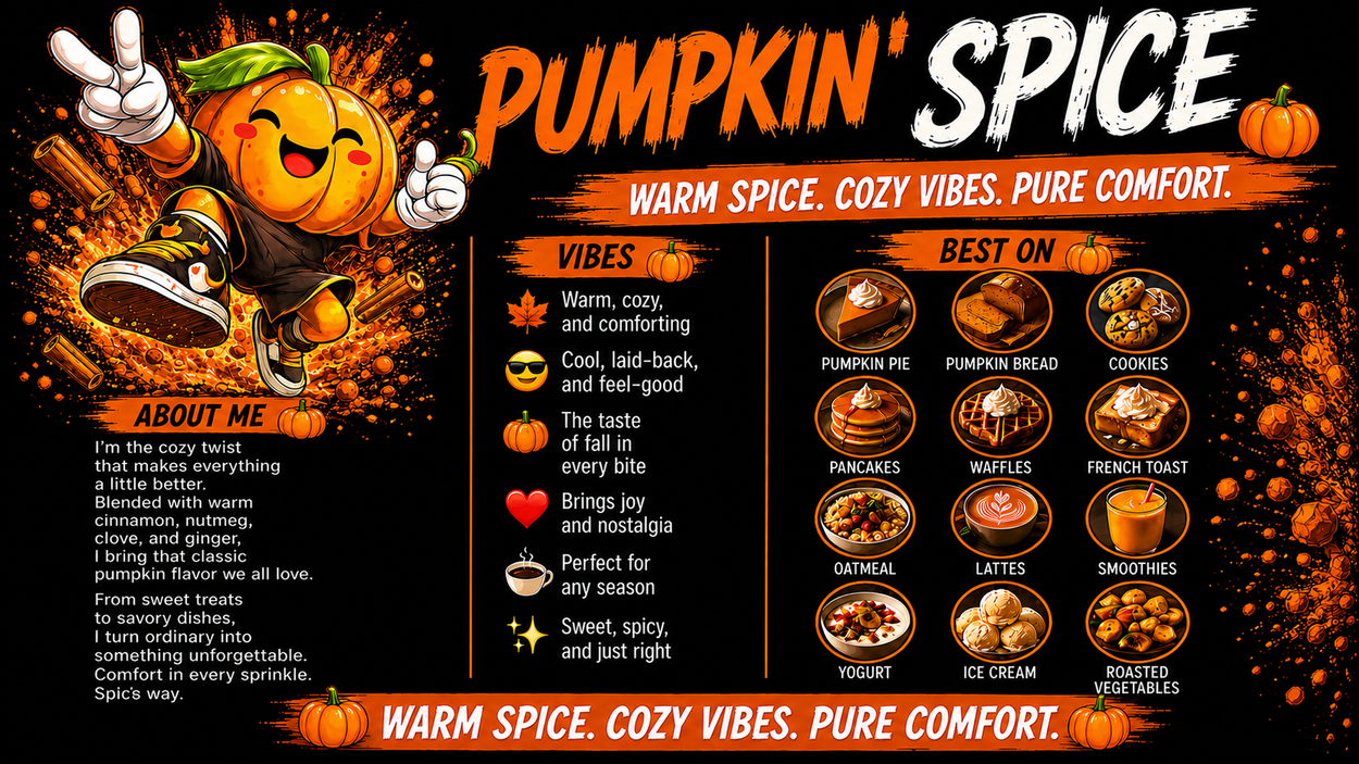 Pumpkin Spice | 3.31 oz Shaker