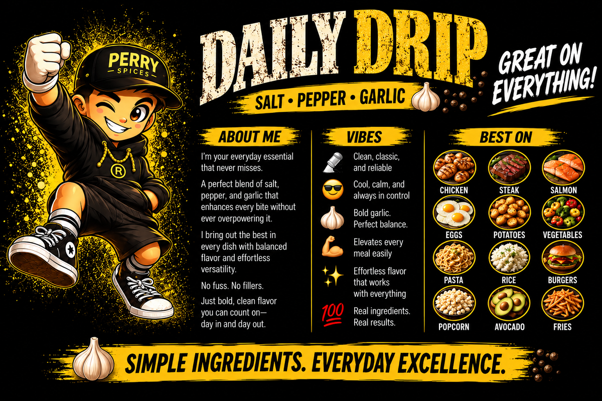 Daily Drip | 6.4 oz Shaker
