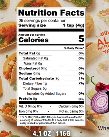 Taco Time | 4.1 oz Shaker