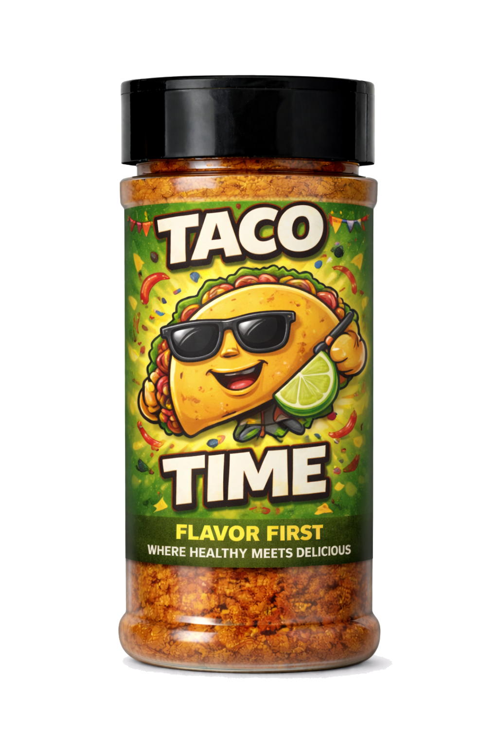 Taco Time | 4.1 oz Shaker