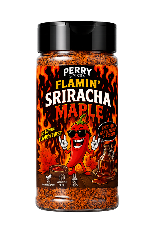Flamin' Sriracha Maple | 4.8oz Shaker