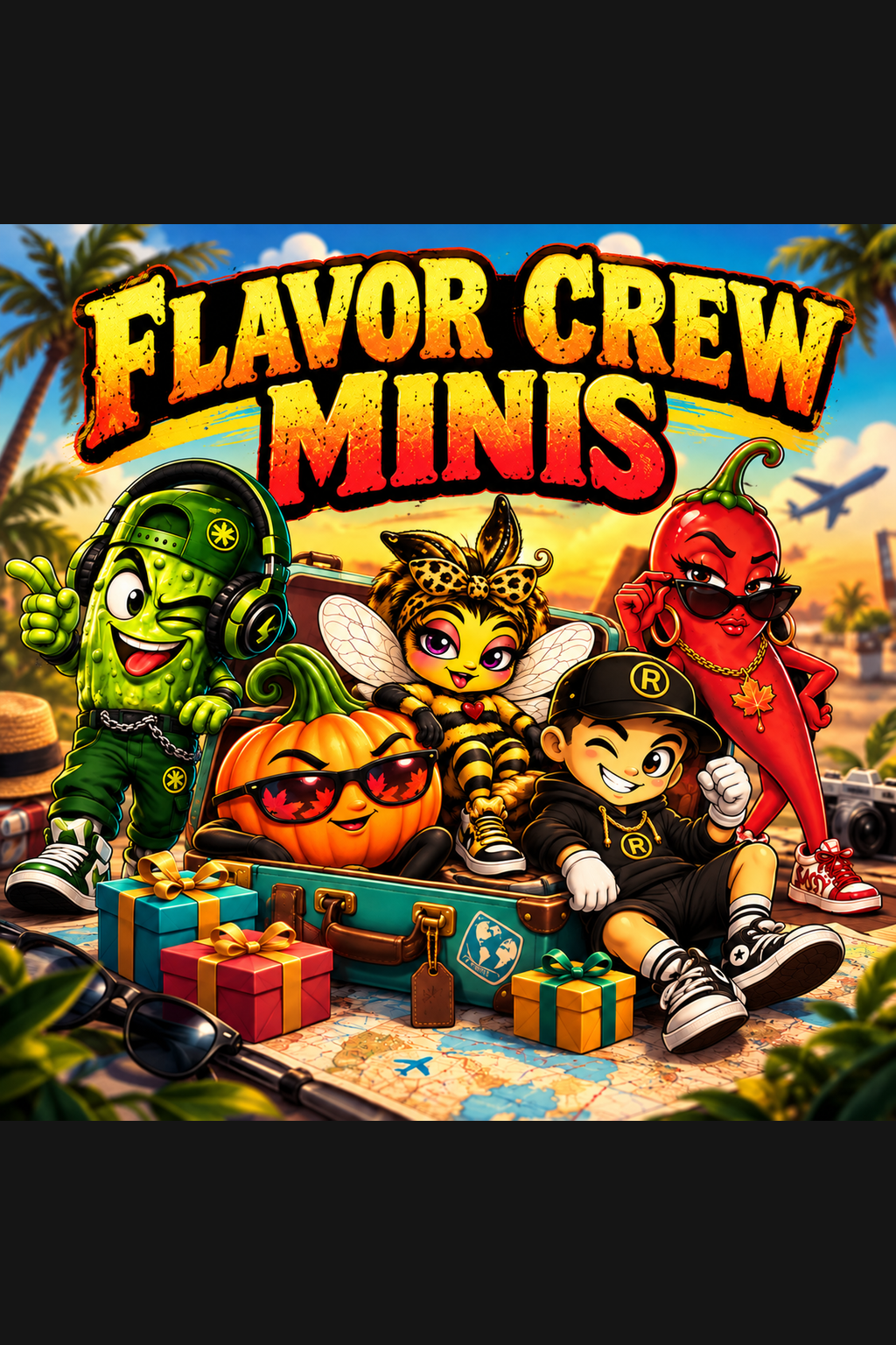 Flavor Crew Minis travel-size spice gift set