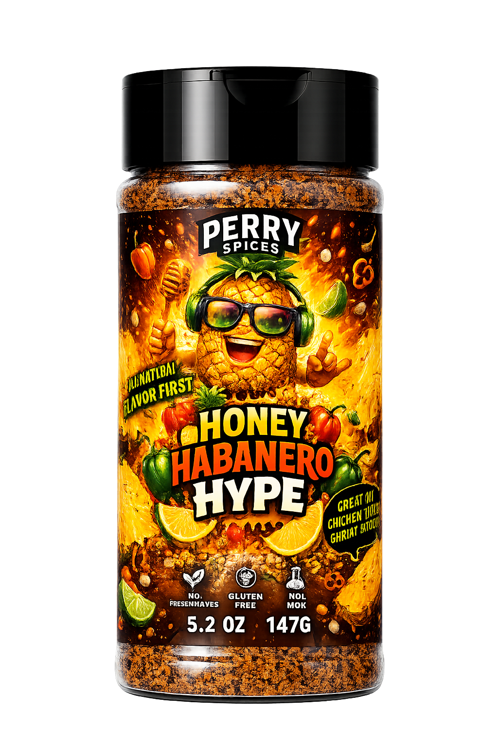 Honey Habañero Hype | 5.2 oz