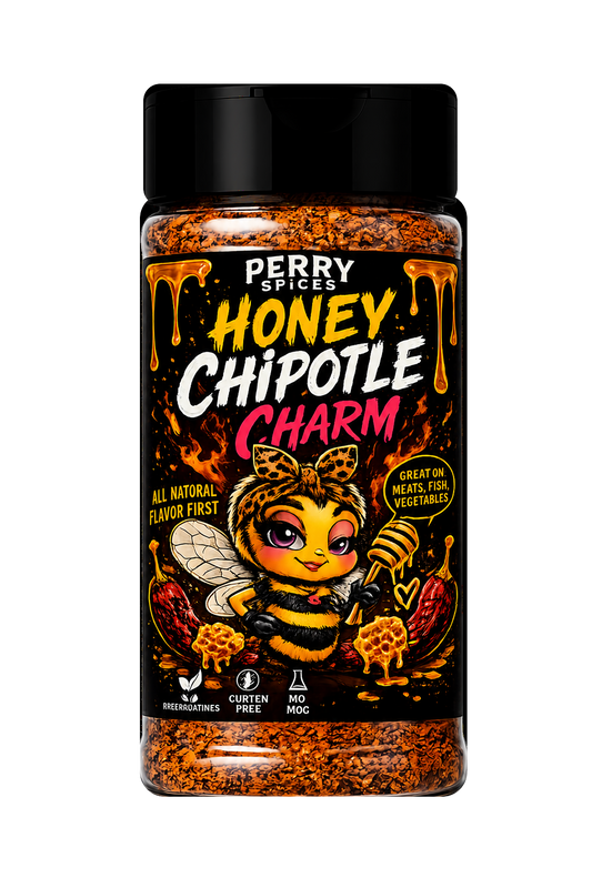Perry Spices Honey Chipotle Charm | 5.1 oz Shaker