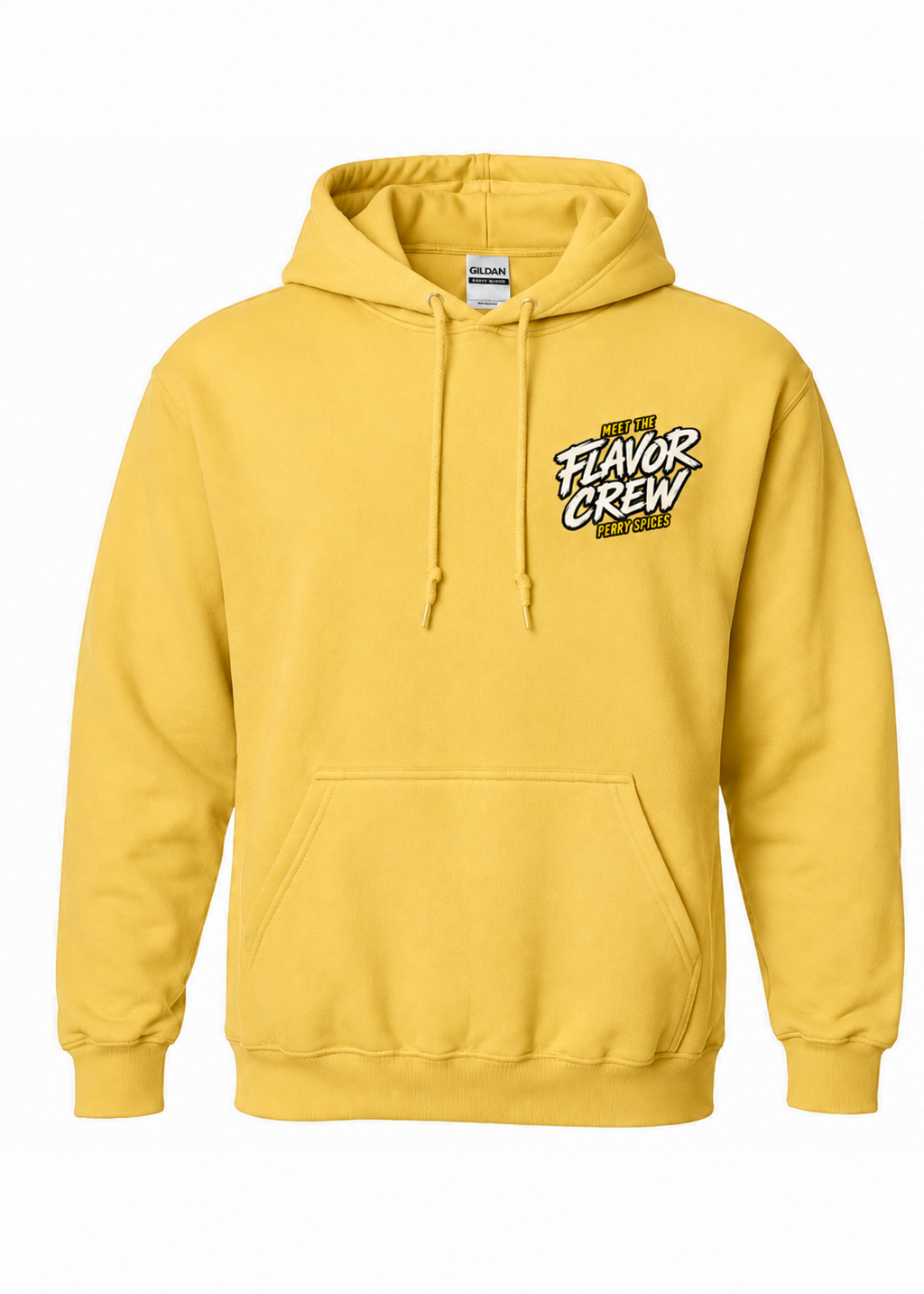 Meet the Flavor Crew Hoodie — Yellow