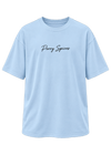 Perry Spices Light Blue Script Tee