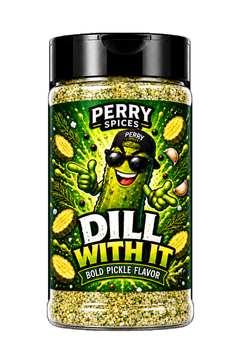 Dill With It dill pickle seasoning blend by Perry Spices