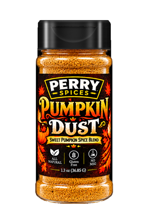 Perry Spices Pumpkin Dust sweet pumpkin spice blend 1.3 oz shaker